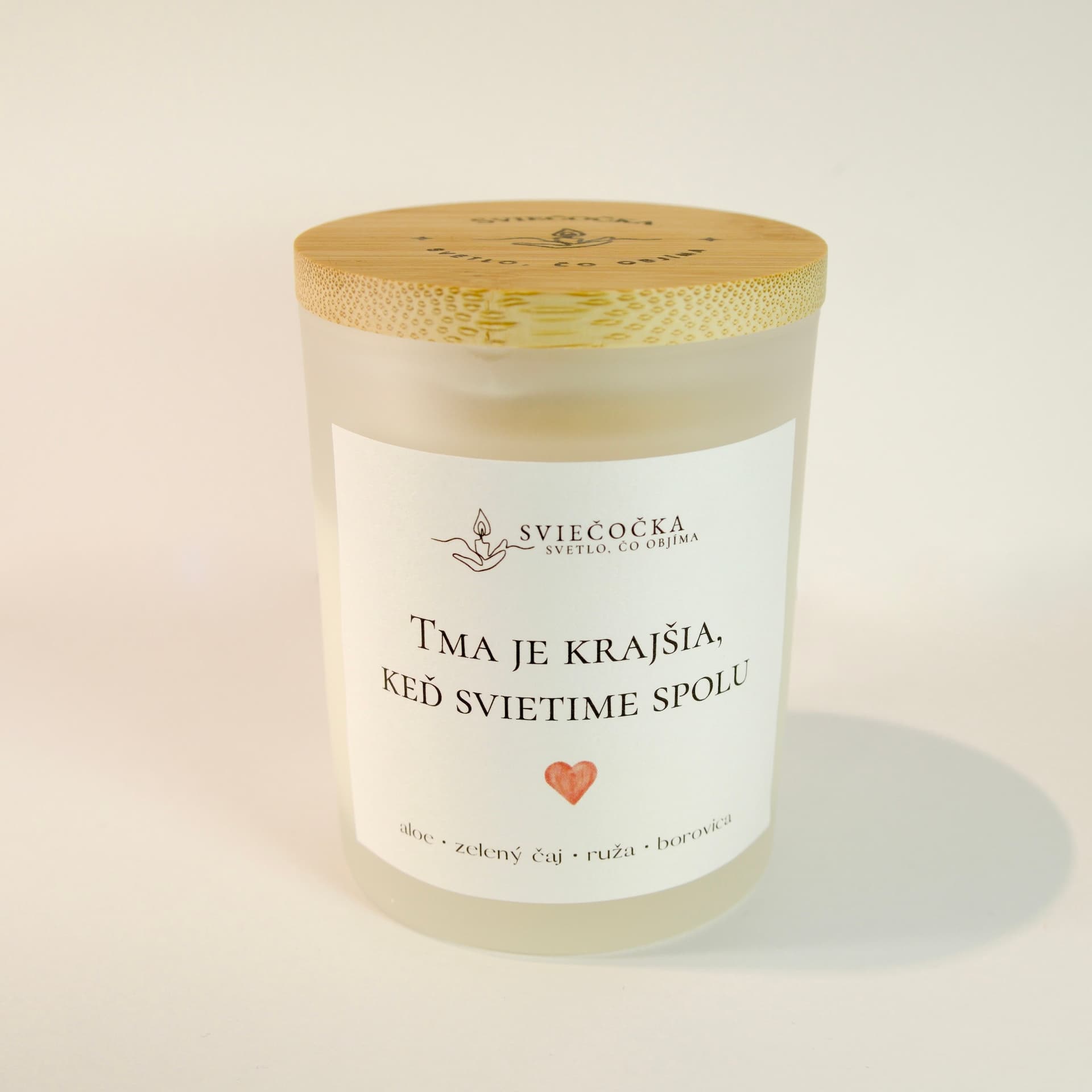 Svieťme spolu aloe · zelený čaj · ruža · borovica 140g množstvo vosku ručne vyrábaná sójová sviečka sójový vosk - pohľad 6