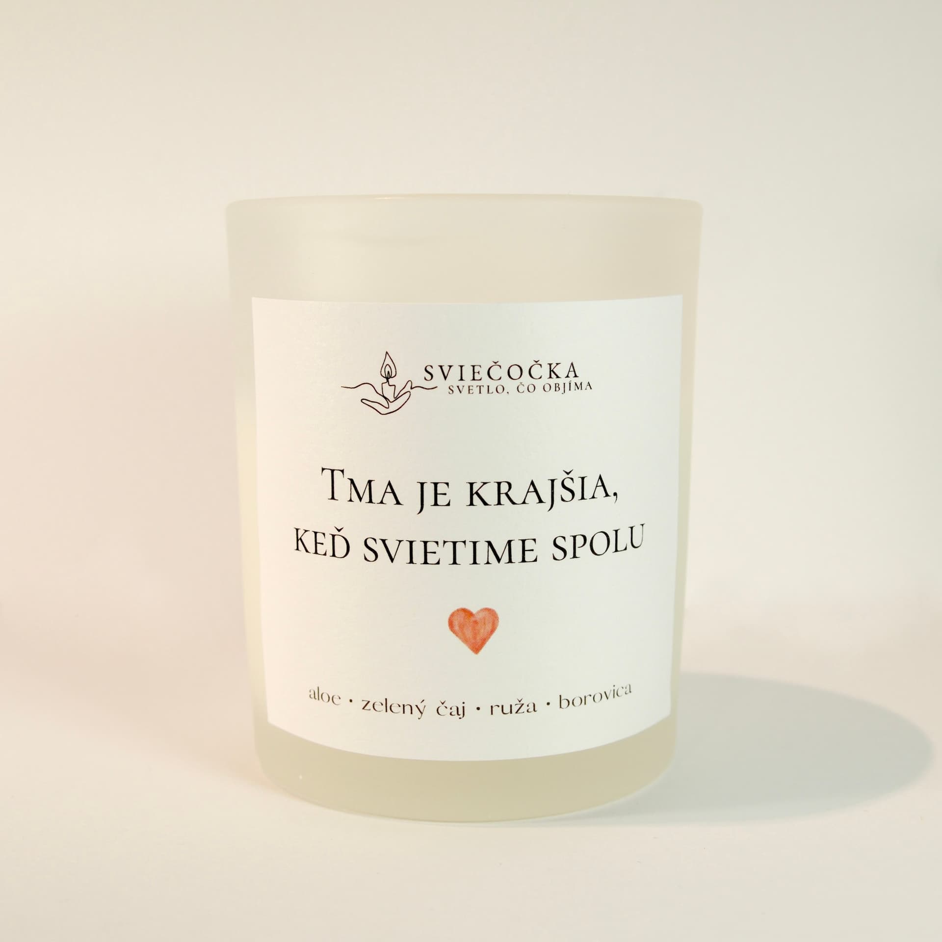 Svieťme spolu aloe · zelený čaj · ruža · borovica 140g množstvo vosku ručne vyrábaná sójová sviečka sójový vosk - pohľad 5