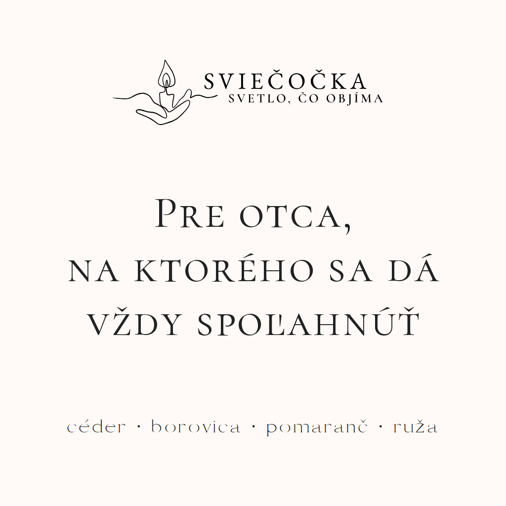 Spoľahlivému otcovi céder · borovica · pomaranč · ruža 140g množstvo vosku ručne vyrábaná sójová sviečka sójový vosk - pohľad 2