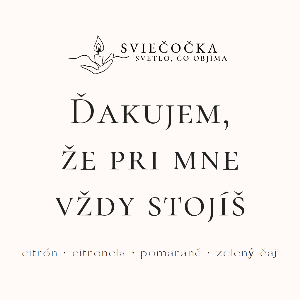 Vždy pri mne stojíš citrón · citronela · pomaranč · zelený čaj 140g množstvo vosku ručne vyrábaná sójová sviečka sójový vosk - pohľad 2